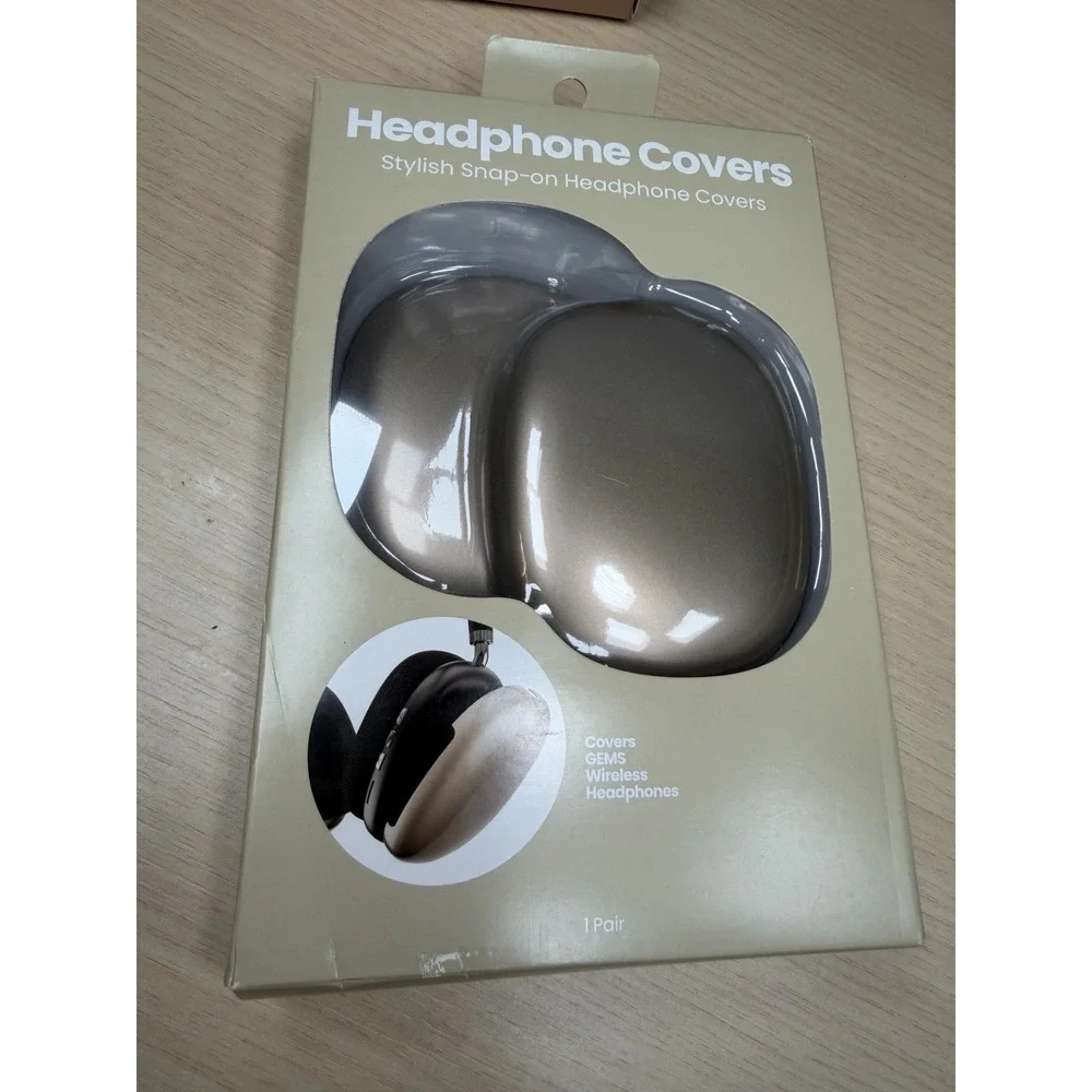 GEMS Wireless Over-Ear Headphone Covers Taupe